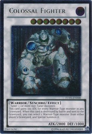 Colossal Fighter [TU05-EN000] Ultimate Rare - PCA Designer Toys