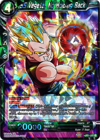SS Vegeta, No Holding Back (BT5-058) [Miraculous Revival] - PCA Designer Toys