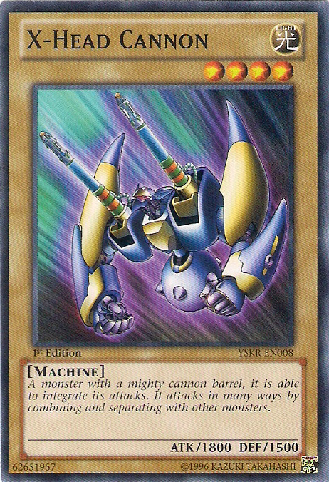 X-Head Cannon [YSKR-EN008] Common - PCA Designer Toys