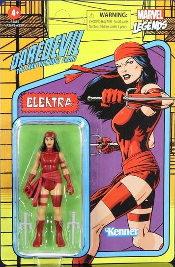 Marvel Legends Kenner Retro Elektra