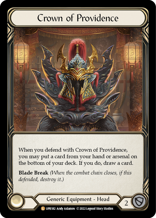 Crown of Providence [UPR182] (Uprising)  Rainbow Foil - PCA Designer Toys