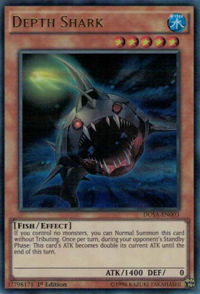 Depth Shark [DUSA-EN003] Ultra Rare - PCA Designer Toys