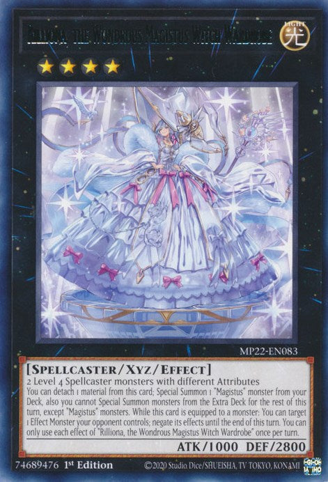 Rilliona, the Wondrous Magistus Witch Wardrobe [MP22-EN083] Rare - PCA Designer Toys