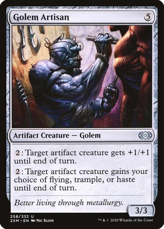 Golem Artisan [Double Masters] - PCA Designer Toys