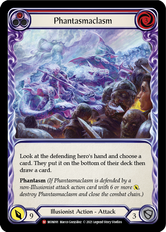 Phantasmaclasm [MON091-RF] (Monarch)  1st Edition Rainbow Foil - PCA Designer Toys