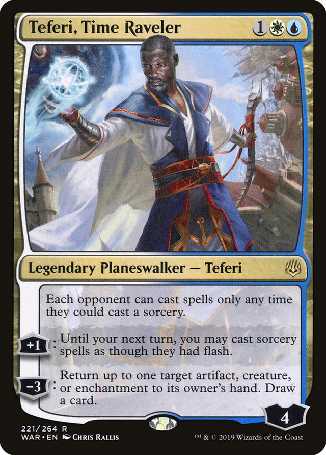 Teferi, Time Raveler [War of the Spark] - PCA Designer Toys