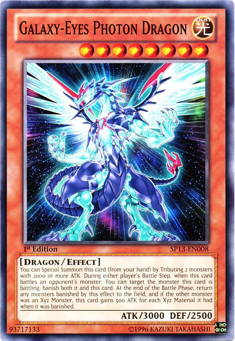 Galaxy-Eyes Photon Dragon [SP13-EN008] Common - PCA Designer Toys