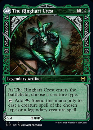 Kolvori, God of Kinship // The Ringhart Crest (Showcase) [Kaldheim] - PCA Designer Toys