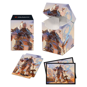 Ultra PRO: 100+ Deck Box / 100ct Sleeves - Commander 2021 (Lorehold)