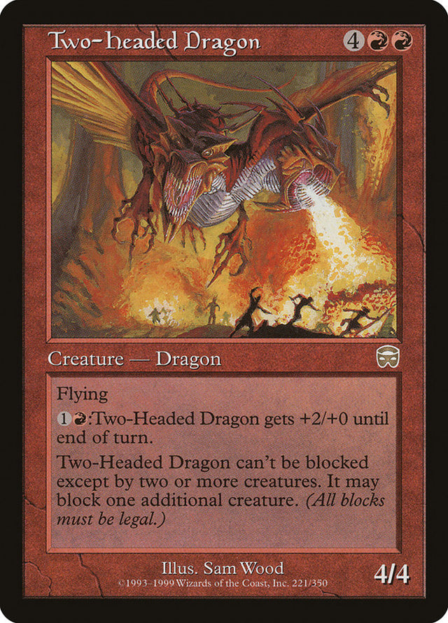 Two-Headed Dragon [Mercadian Masques] - PCA Designer Toys