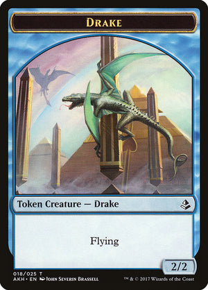 Anointer Priest // Drake Double-sided Token [Amonkhet Tokens] - PCA Designer Toys