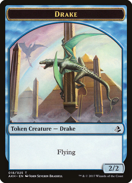 Anointer Priest // Drake Double-sided Token [Amonkhet Tokens] - PCA Designer Toys