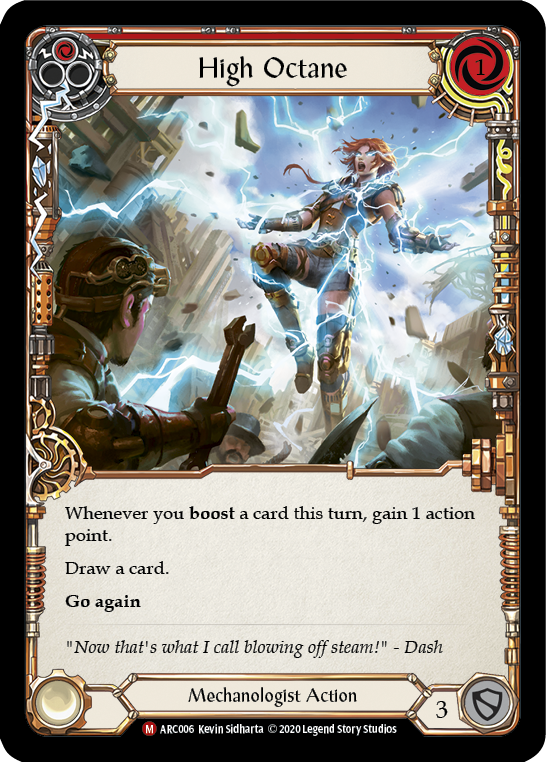 High Octane [U-ARC006] (Arcane Rising Unlimited)  Unlimited Normal - PCA Designer Toys