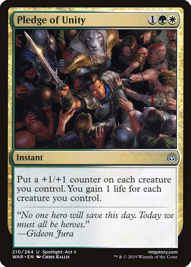 Pledge of Unity [War of the Spark] - PCA Designer Toys