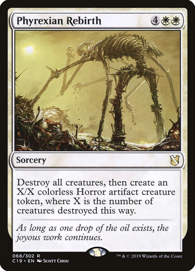Phyrexian Rebirth [Commander 2019] - PCA Designer Toys