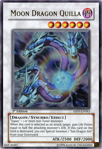 Moon Dragon Quilla [ABPF-EN043] Ultra Rare - PCA Designer Toys