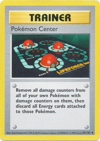 Pokemon Center (85/102) [Base Set Shadowless Unlimited] - PCA Designer Toys