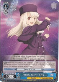 "Snow Fairy" Illya (FS/S36-E072 RR) [Fate/Stay Night [Unlimited Blade Works] Vol. II]