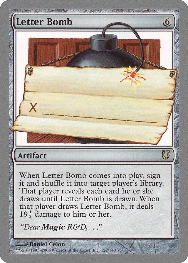 Letter Bomb [Unhinged] - PCA Designer Toys