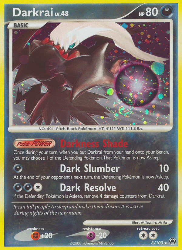 Darkrai (3/100) [Diamond & Pearl: Majestic Dawn] - PCA Designer Toys