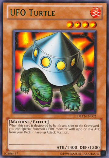UFO Turtle (Green) [DL12-EN002] Rare - PCA Designer Toys