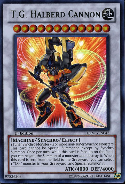 T.G. Halberd Cannon [EXVC-EN043] Ultra Rare - PCA Designer Toys