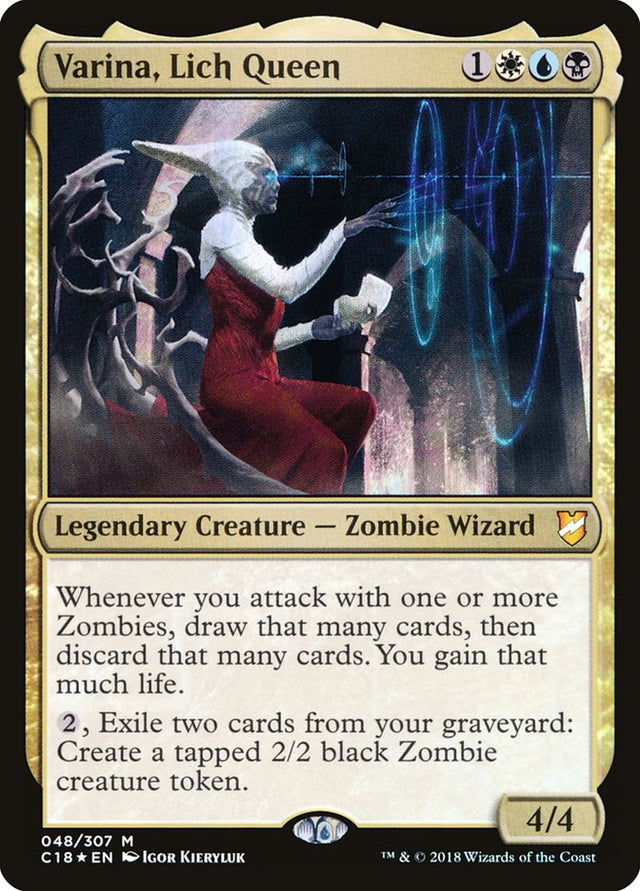 Varina, Lich Queen [Commander 2018] - PCA Designer Toys