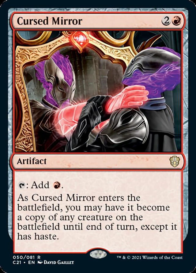 Cursed Mirror [Commander 2021] - PCA Designer Toys