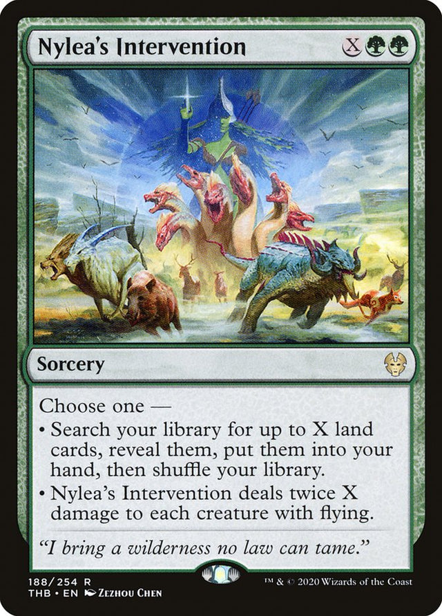 Nylea's Intervention [Theros Beyond Death] - PCA Designer Toys
