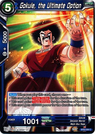 Gokule, the Ultimate Option (BT6-038) [Destroyer Kings] - PCA Designer Toys