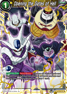 Opening the Gates of Hell (BT14-116) [Cross Spirits] - PCA Designer Toys
