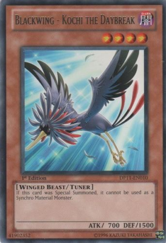 Blackwing - Kochi the Daybreak [DP11-EN010] Rare - PCA Designer Toys