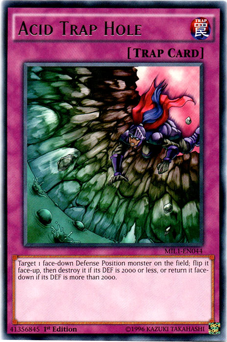 Acid Trap Hole [MIL1-EN044] Rare - PCA Designer Toys