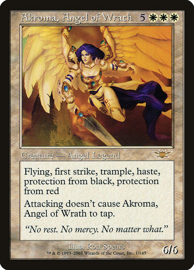 Akroma, Angel of Wrath [Legions] - PCA Designer Toys