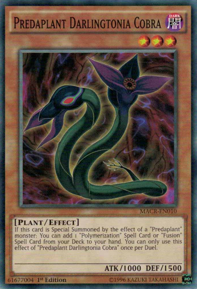 Predaplant Darlingtonia Cobra [MACR-EN010] Common - PCA Designer Toys