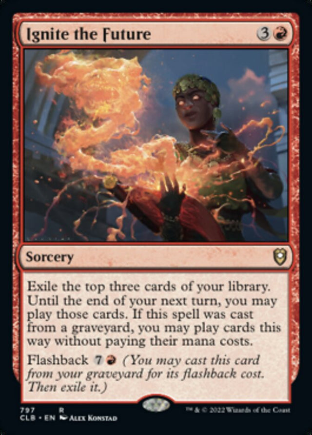 Ignite the Future [Commander Legends: Battle for Baldur's Gate] - PCA Designer Toys