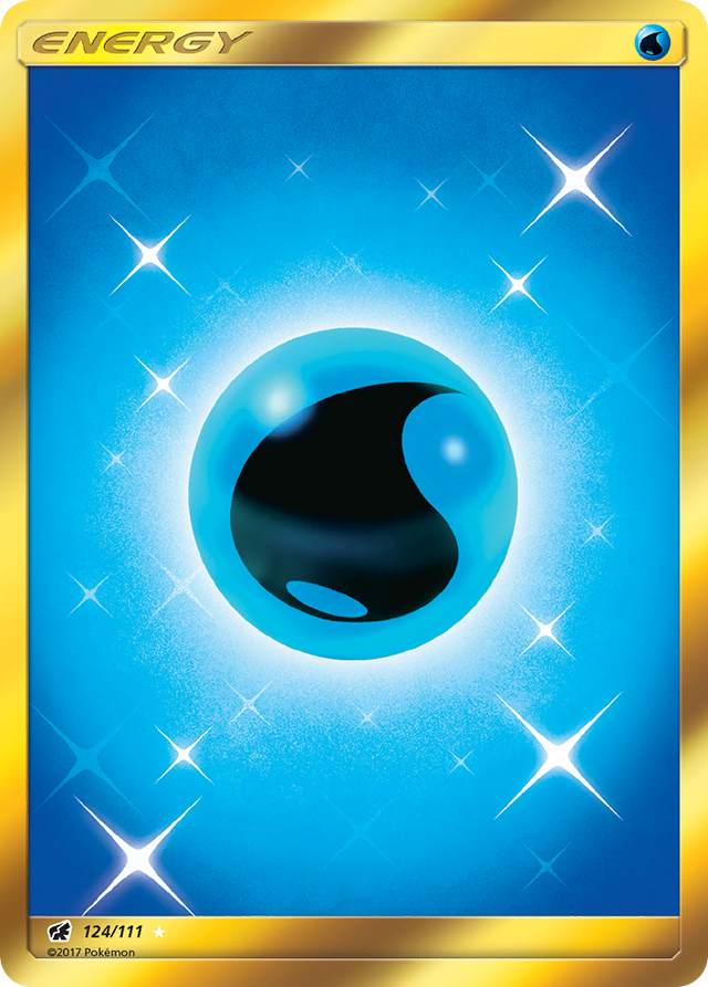 Water Energy (124/111) [Sun & Moon: Crimson Invasion] - PCA Designer Toys