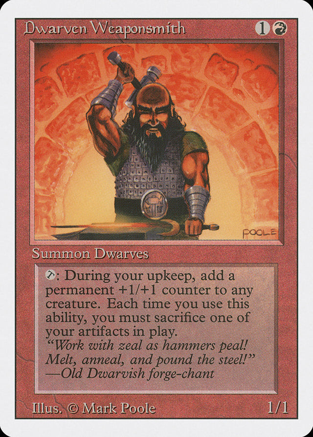 Dwarven Weaponsmith [Revised Edition] - PCA Designer Toys