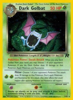 Dark Golbat (7/82) [Team Rocket Unlimited] - PCA Designer Toys
