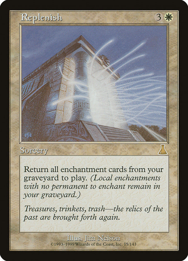 Replenish [Urza's Destiny] - PCA Designer Toys