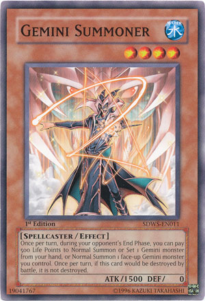 Gemini Summoner [SDWS-EN011] Common - PCA Designer Toys