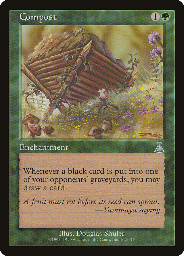 Compost [Urza's Destiny] - PCA Designer Toys