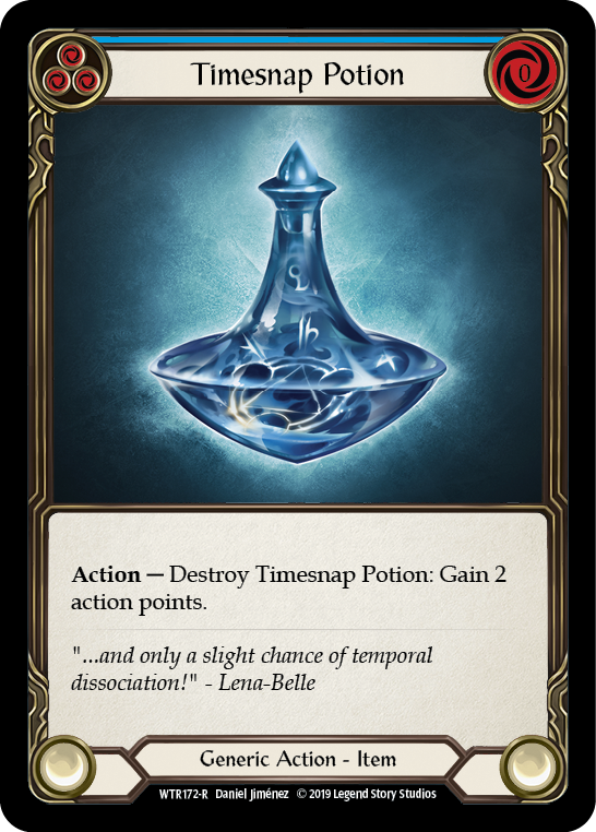 Timesnap Potion [WTR172-R] (Welcome to Rathe)  Alpha Print Normal - PCA Designer Toys