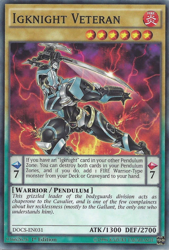 Igknight Veteran [DOCS-EN031] Common - PCA Designer Toys