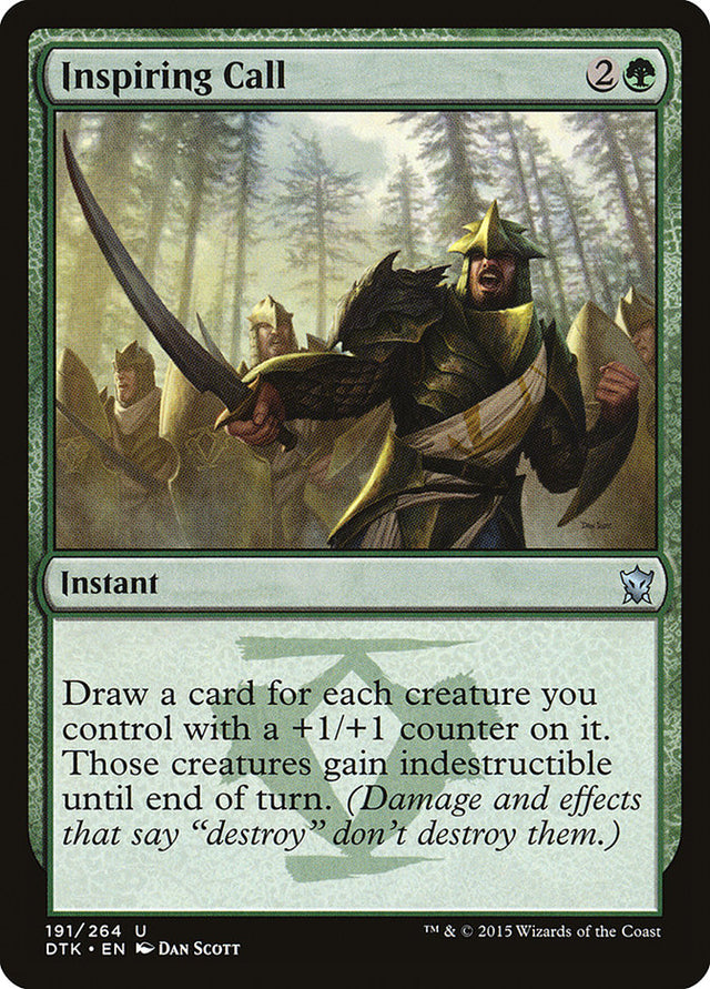 Inspiring Call [Dragons of Tarkir] - PCA Designer Toys