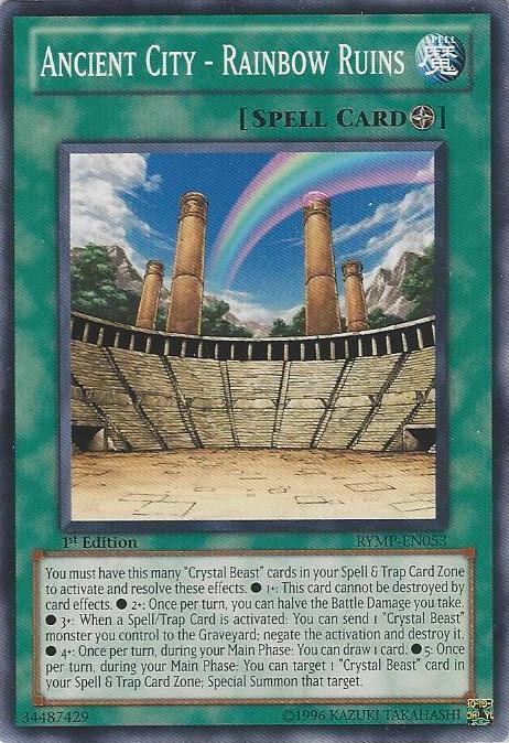 Ancient City - Rainbow Ruins [RYMP-EN053] Common - PCA Designer Toys