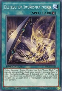 Destruction Swordsman Fusion [SBCB-EN015] Common - PCA Designer Toys