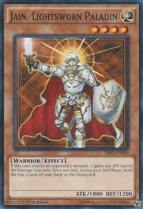 Jain, Lightsworn Paladin [SR02-EN020] Common - PCA Designer Toys