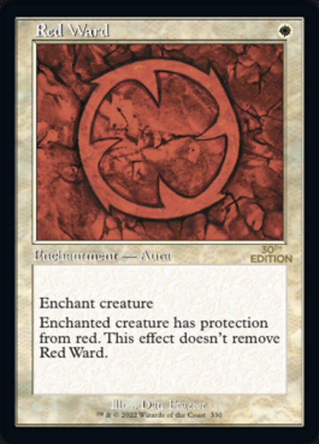 Red Ward (Retro) [30th Anniversary Edition] - PCA Designer Toys