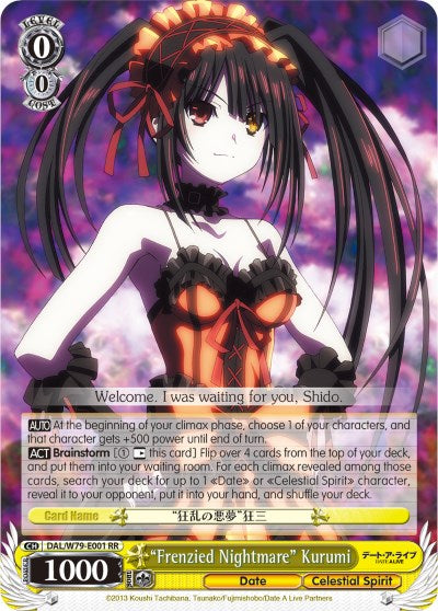 "Frenzied Nightmare" Kurumi (DAL/W79-E001 RR) [Date A Live]